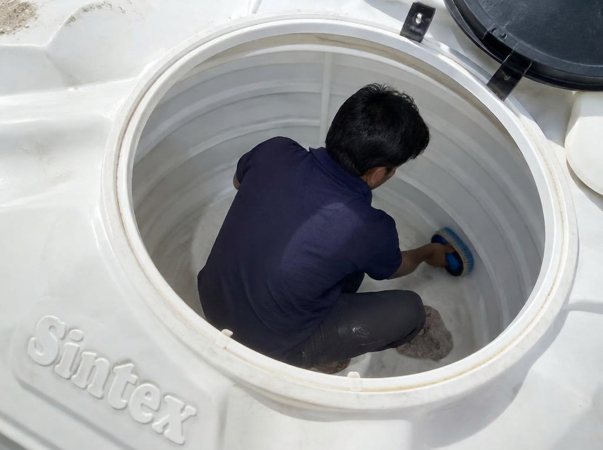 Water tank cleaning in Bangalore