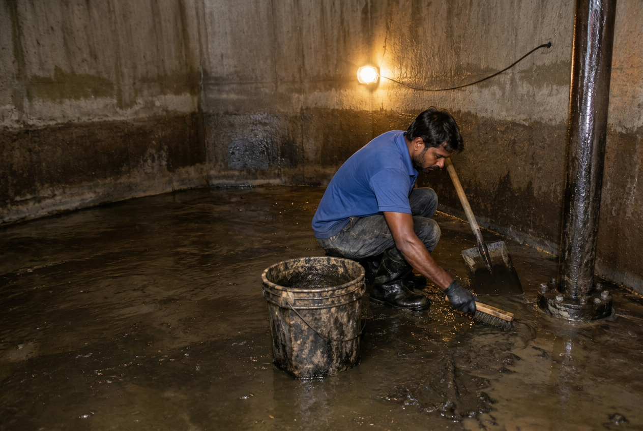 Underground Water Tank Cleaning