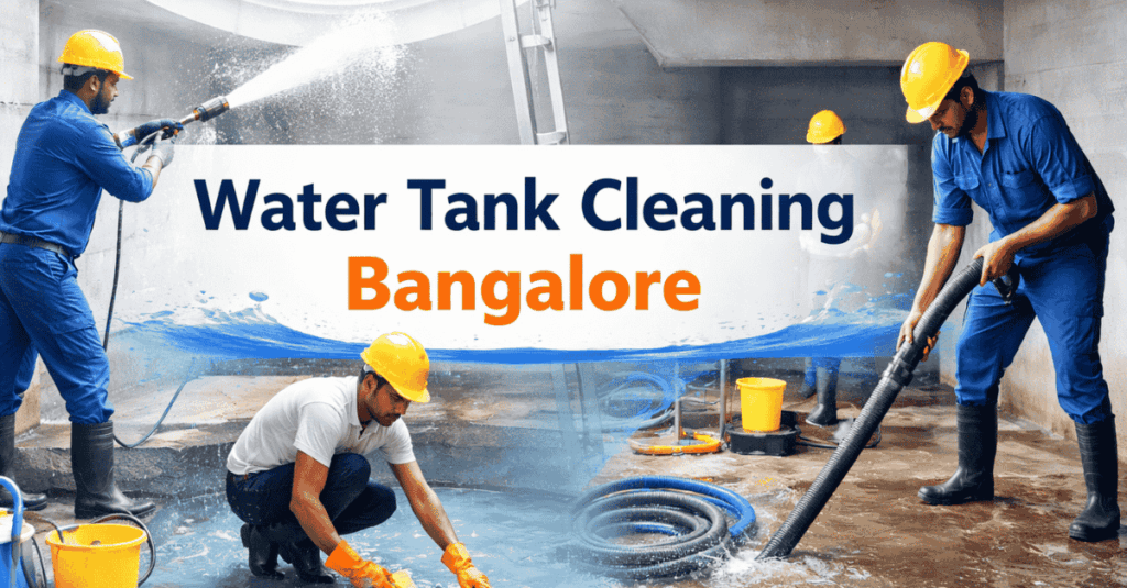Water Tank Cleaning Bangalore – Professional Tank Cleaning Service